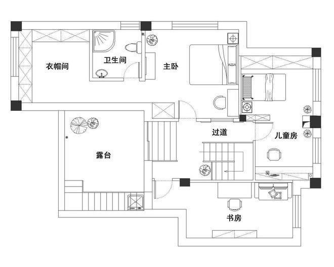 24万打造114平美式田园风美家