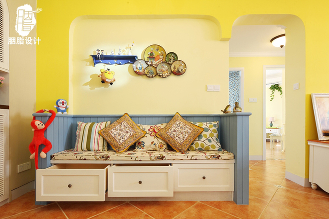 艳阳下--地中海混搭田园风格-搜狐家居品格灵感