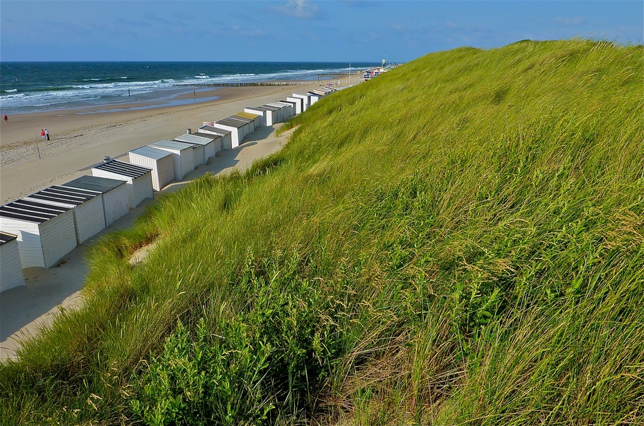 荷兰泽兰地区绿色长堤zeeland