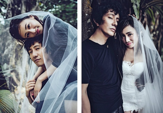 郑钧婚纱照_刘芸郑钧婚纱照