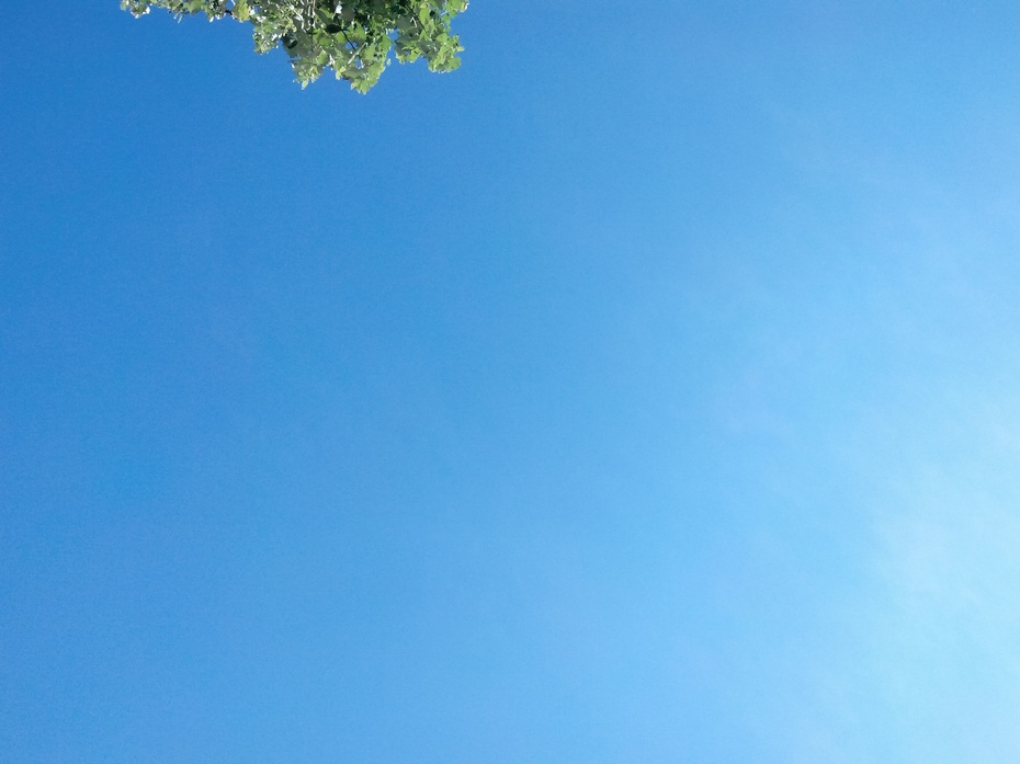 瓦蓝瓦蓝的天