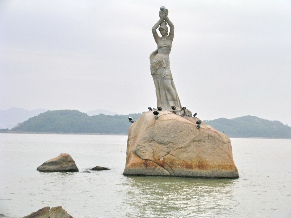珠海城标:珠海渔女