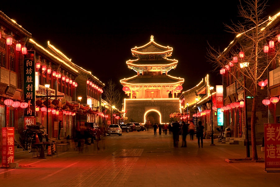 北京延庆永宁古城风貌