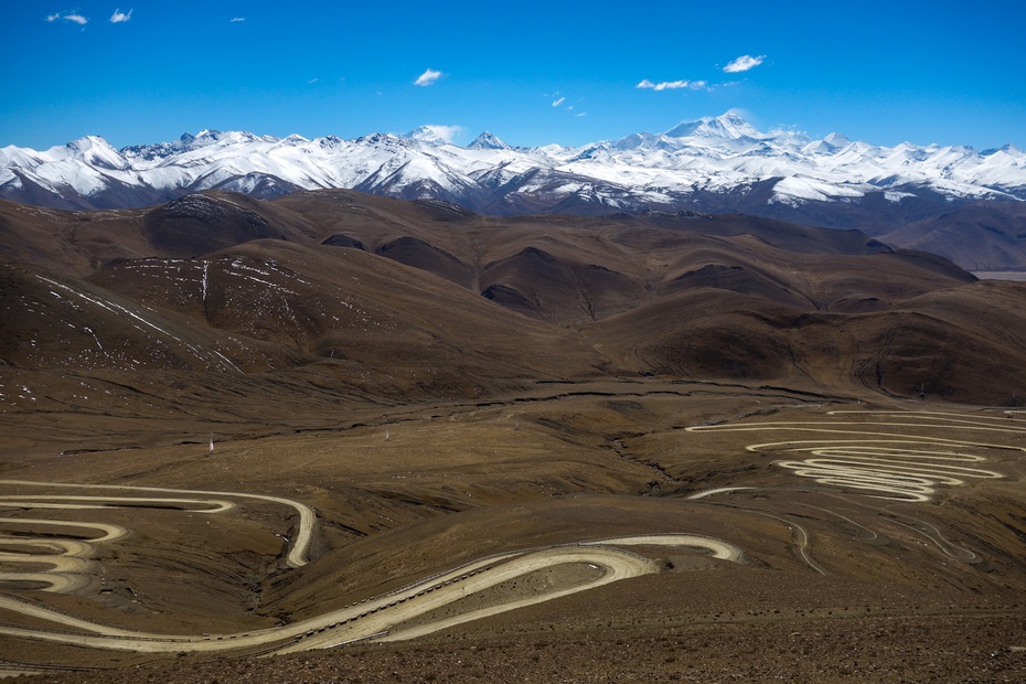 大美西藏:加乌拉山口远眺喜马拉雅群峰