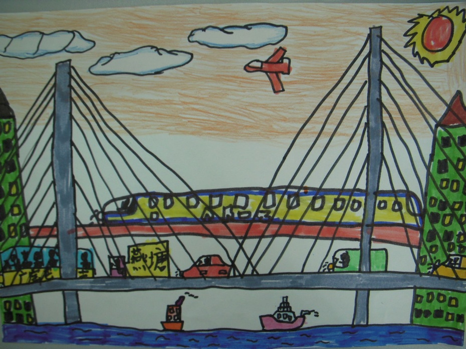 壮观的高架桥-童梦画册-搜狐博客