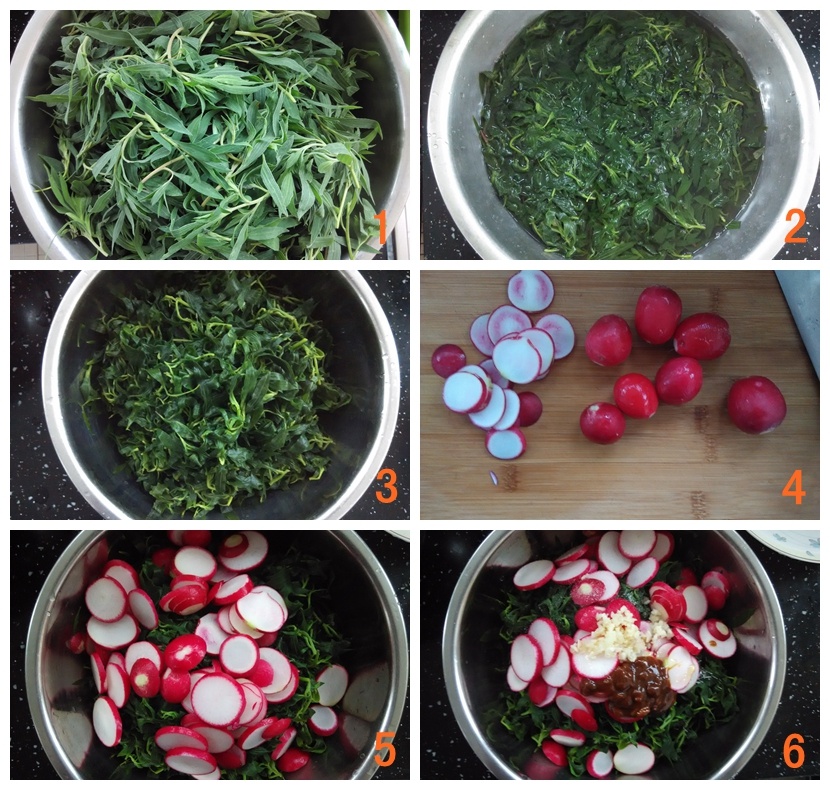 凉拌樱桃萝卜山苜楂:野菜的魅力