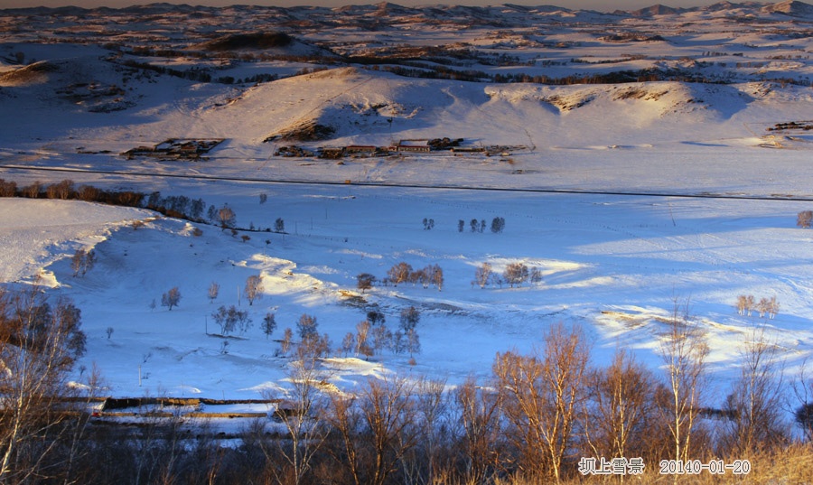 到乌兰布统坝上草原拍雪景 - H哥 - H哥的博客 到乌兰布统坝上草原拍雪景 - H哥 - H哥的博客
