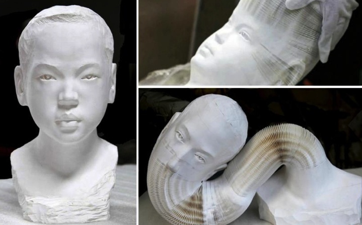 充满创意的纸雕塑 - 余昌国 - 我的博客