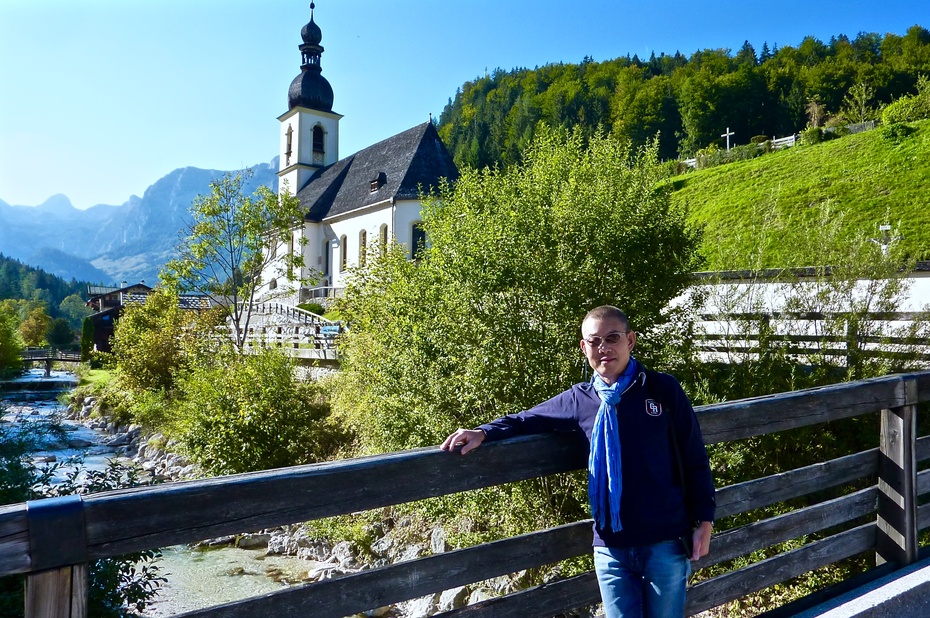 德国阿尔卑斯山　拉姆绍小教堂（Ramsau <wbr>Kirche）【转载】