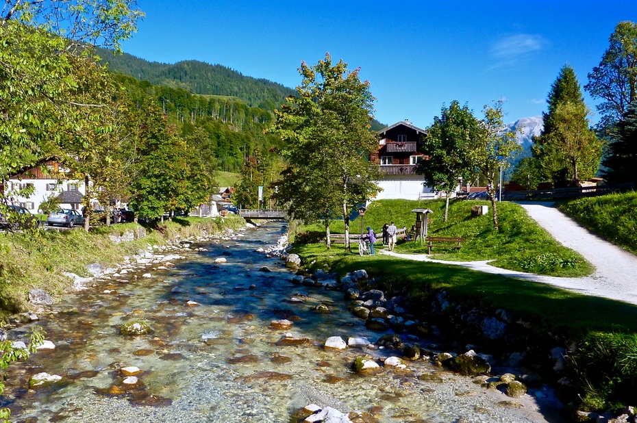 德国阿尔卑斯山　拉姆绍小教堂（Ramsau <wbr>Kirche）【转载】