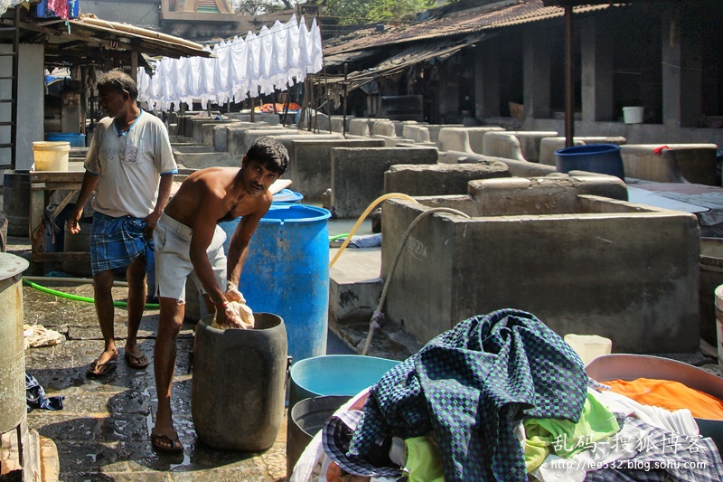 印度孟买千人洗衣场,全球最大的人肉洗衣机