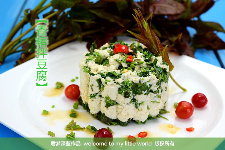 香椿拌豆腐 - 草原恋 - 草原恋的图片博客 香椿拌豆腐 - 草原恋 - 草原恋的图片博客