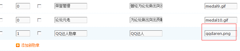 discuz自己設(shè)計(jì)的勛章如網(wǎng)站何上傳？新勛章上傳方法