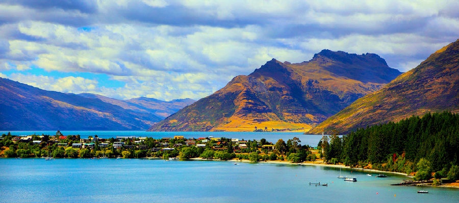【转】新西兰皇后镇瓦卡蒂普湖