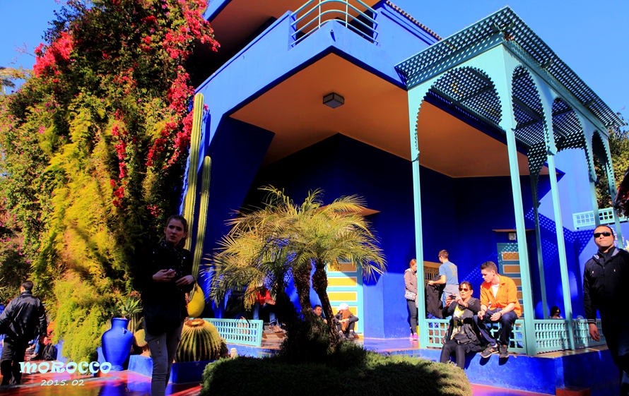 【摩洛哥】(4)伊夫·圣罗兰的那一抹蓝