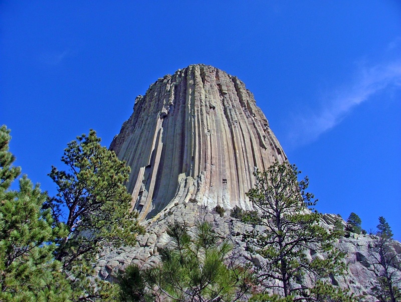 游览美国著名的国家级公园-怀俄明洲(Wyoming)魔鬼塔公园 - sihaiyunyou - sihaiyunyou的博客 游览美国著名的国家级公园-怀俄明洲(Wyoming)魔鬼塔公园 - sihaiyunyou - sihaiyunyou的博客