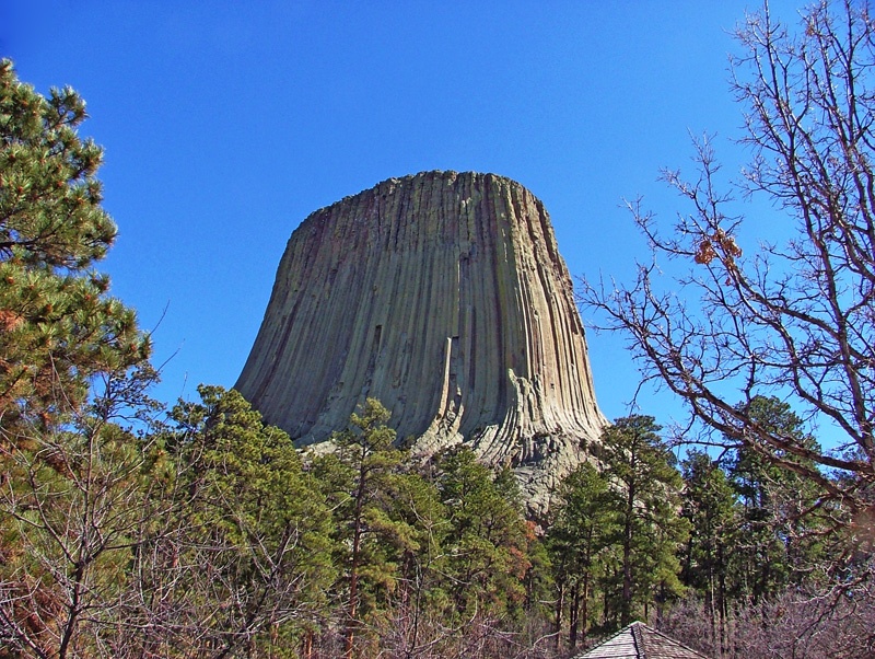 游览美国著名的国家级公园-怀俄明洲(wyoming)魔鬼塔公园