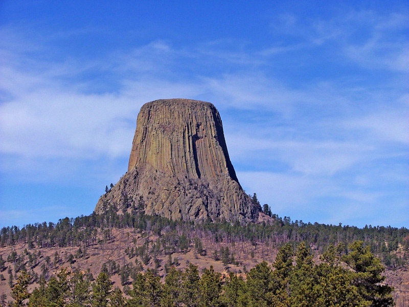 游览美国著名的国家级公园-怀俄明洲(wyoming)魔鬼塔公园