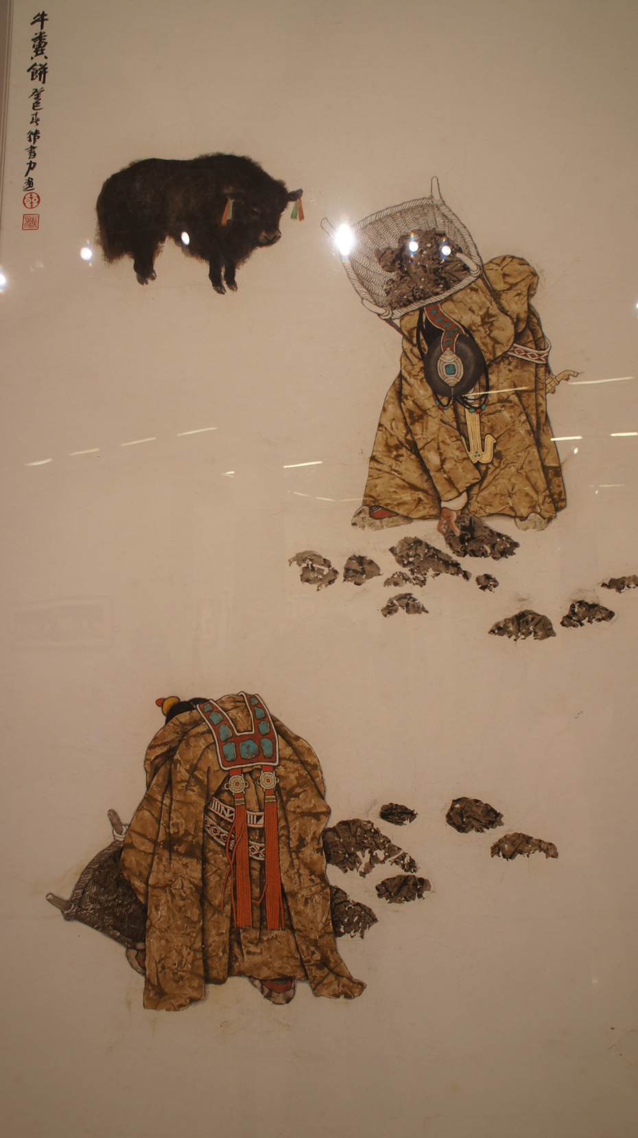 走进中国美术馆欣赏进藏画展 - 余昌国 - 我的博客 走进中国美术馆欣赏进藏画展 - 余昌国 - 我的博客