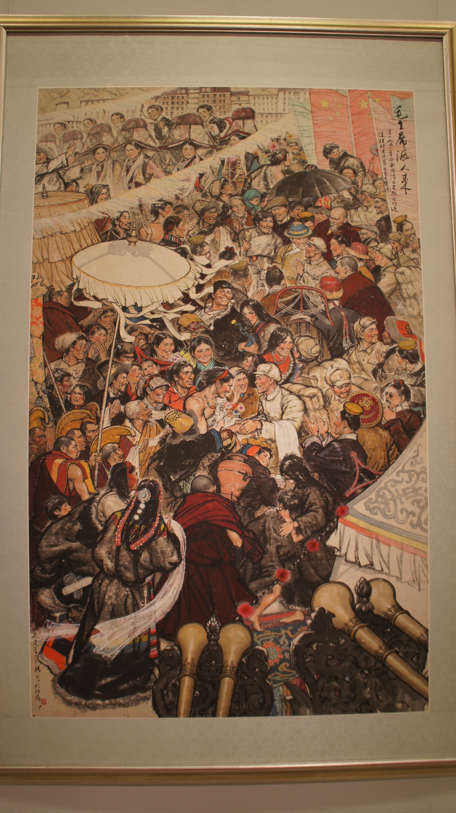 走进中国美术馆欣赏进藏画展 - 余昌国 - 我的博客 走进中国美术馆欣赏进藏画展 - 余昌国 - 我的博客