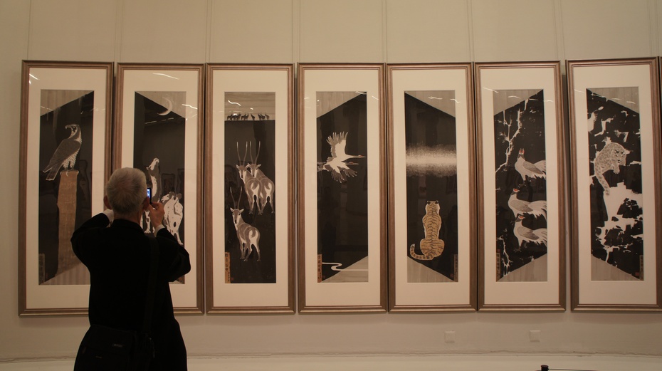 走进中国美术馆欣赏进藏画展 - 余昌国 - 我的博客 走进中国美术馆欣赏进藏画展 - 余昌国 - 我的博客