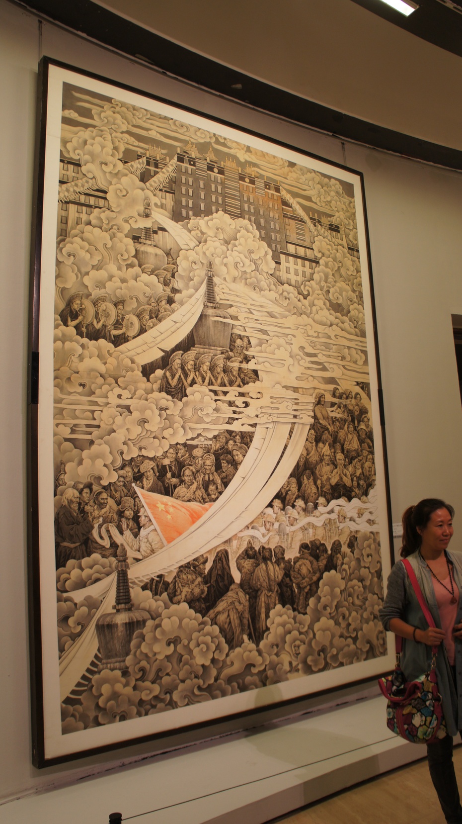 走进中国美术馆欣赏进藏画展 - 余昌国 - 我的博客 走进中国美术馆欣赏进藏画展 - 余昌国 - 我的博客