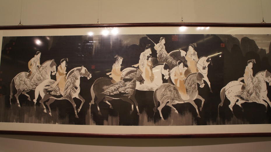 走进中国美术馆欣赏进藏画展 - 余昌国 - 我的博客 走进中国美术馆欣赏进藏画展 - 余昌国 - 我的博客