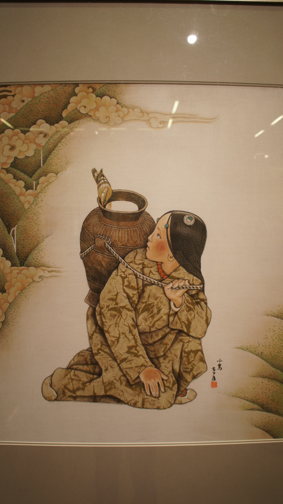 走进中国美术馆欣赏进藏画展 - 余昌国 - 我的博客 走进中国美术馆欣赏进藏画展 - 余昌国 - 我的博客
