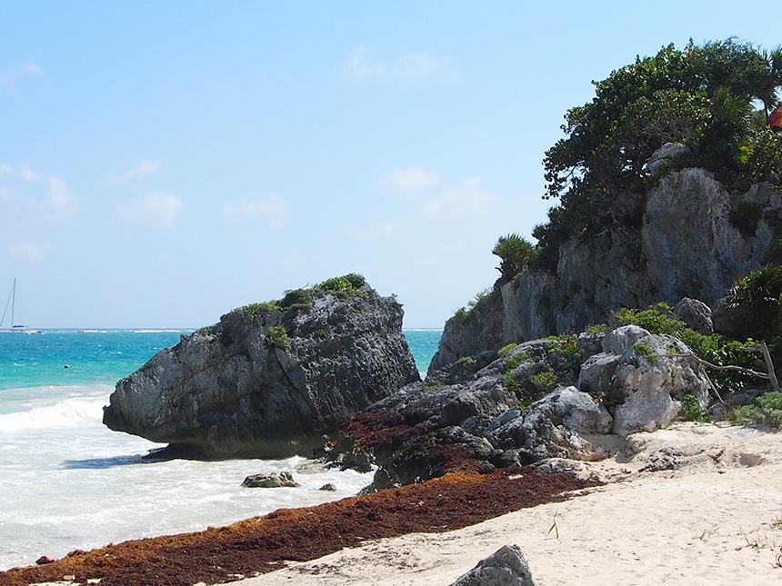 世界上唯一建筑在海岸边的玛雅金字塔(Tulum)金字塔 - sihaiyunyou - sihaiyunyou的博客 世界上唯一建筑在海岸边的玛雅金字塔(Tulum)金字塔 - sihaiyunyou - sihaiyunyou的博客