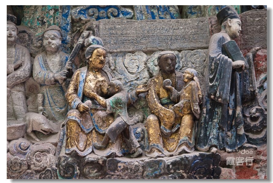 重庆大足石刻之宝顶山石刻