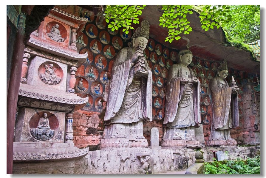 重庆大足石刻之宝顶山石刻