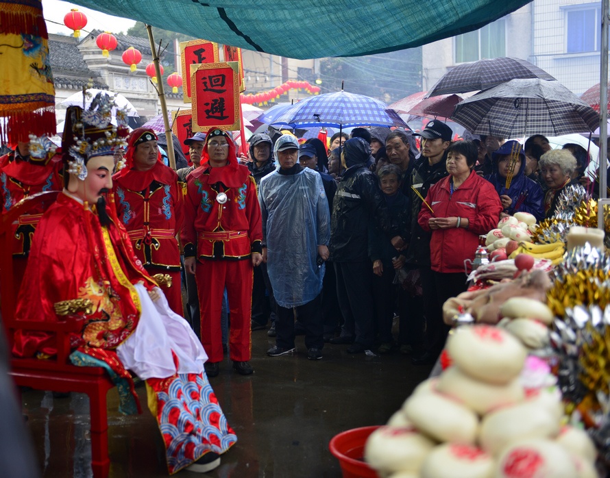 鄞江庙会之祭祀大典