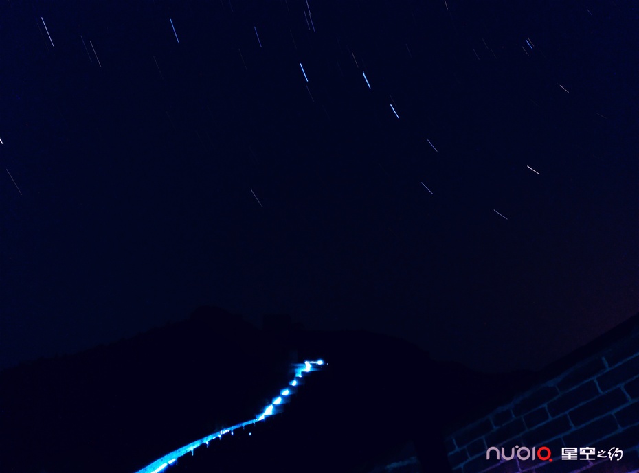 金山岭一日游 手机拍摄迷人星空