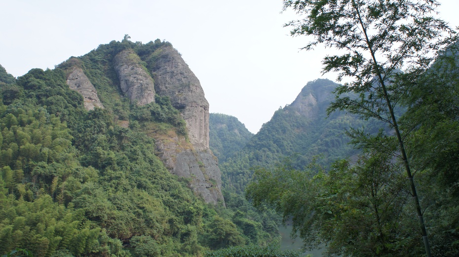 桂林资源县天门山景区感受刺激