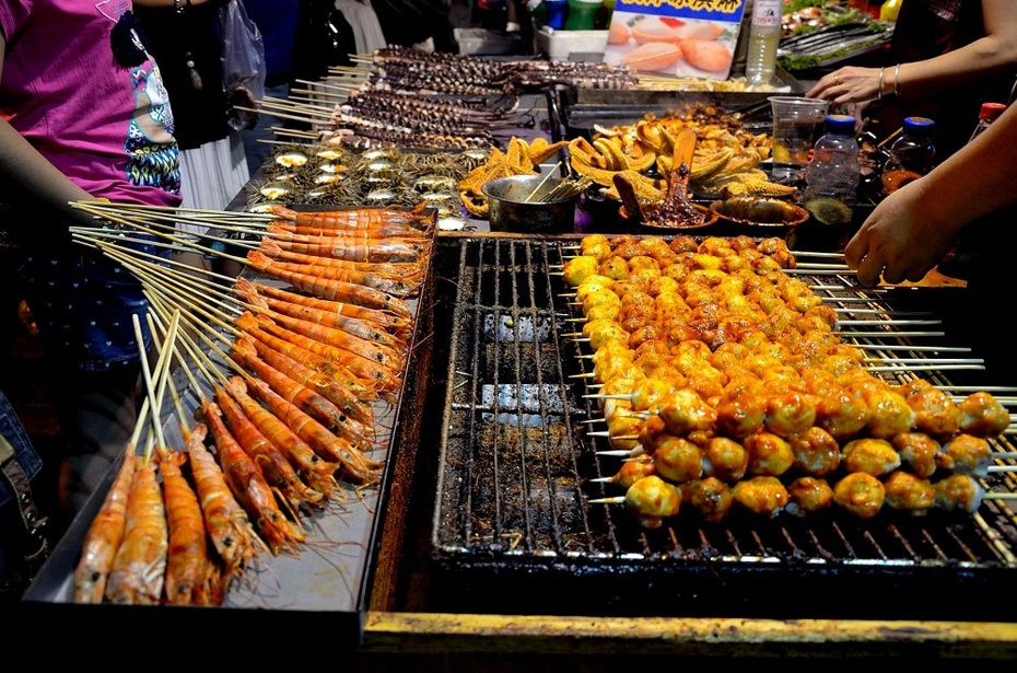 青岛海鲜排挡_青岛海鲜美食图片大全_海鲜小炒