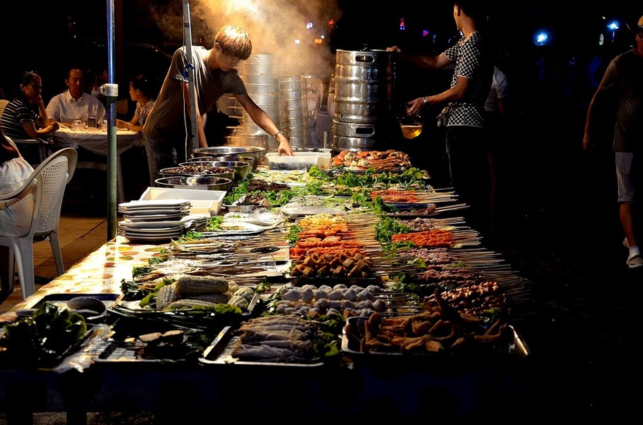 青岛海鲜排挡_青岛海鲜美食图片大全_海鲜小炒