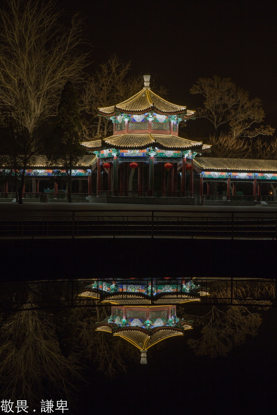 天津:水上公园夜景
