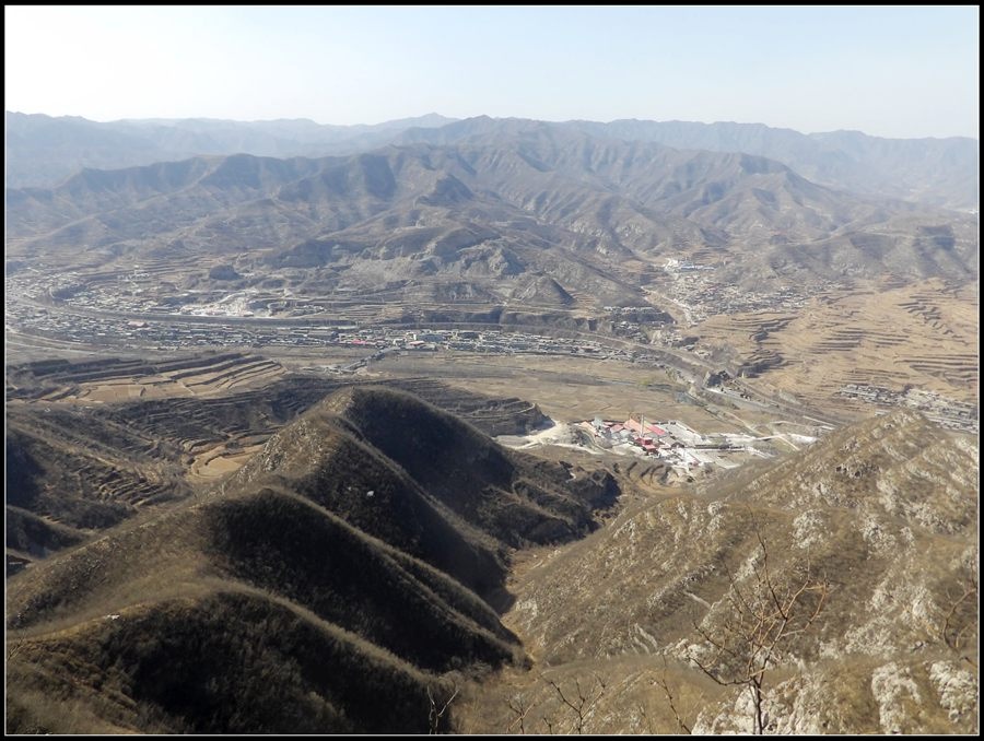 清明节前祭英烈井陉雪花山乏驴岭南峪穿越记5