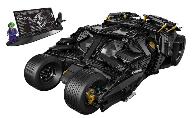 新补货:lego 乐高 超级英雄系列 the tumbler 蝙蝠侠 蝙蝠战车 76023$