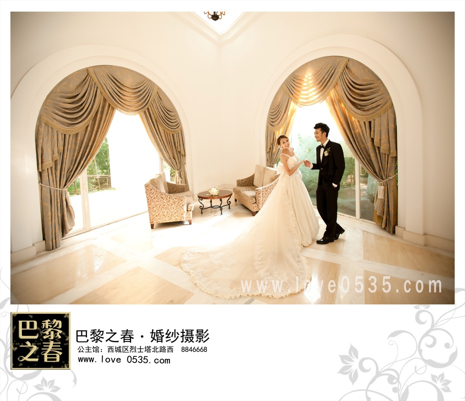 小雨拍婚纱照_拍婚纱照美甲(2)