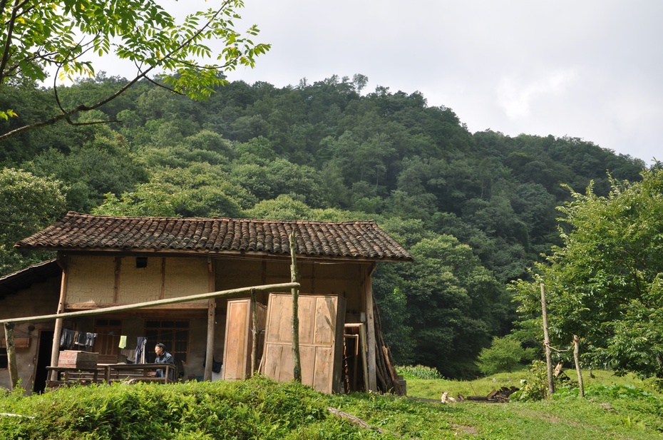 通江空山行
