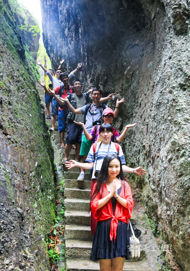 【丽水行】在东西岩景区遭遇瞬息万变的天气
