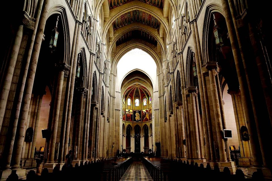 金碧辉煌的西班牙皇宫