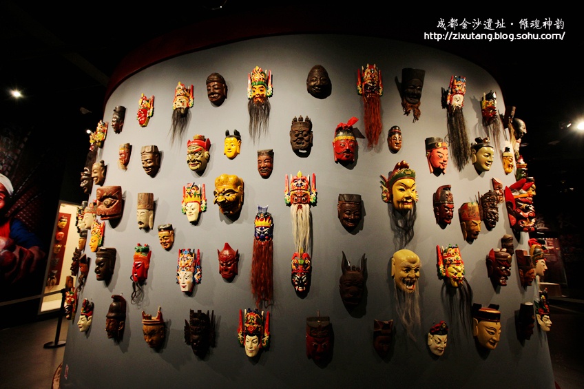 【成都·金沙遗址】面具里的傩魂神韵