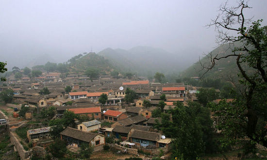 野三坡古村落 岭南台