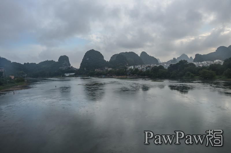 桂林虞山桥之雨后黄昏