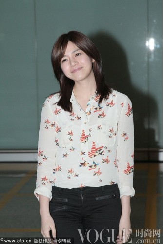 熊黛林春春 明星最新着装搭配