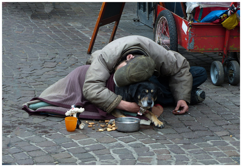 欧洲乞丐的最佳乞讨方式