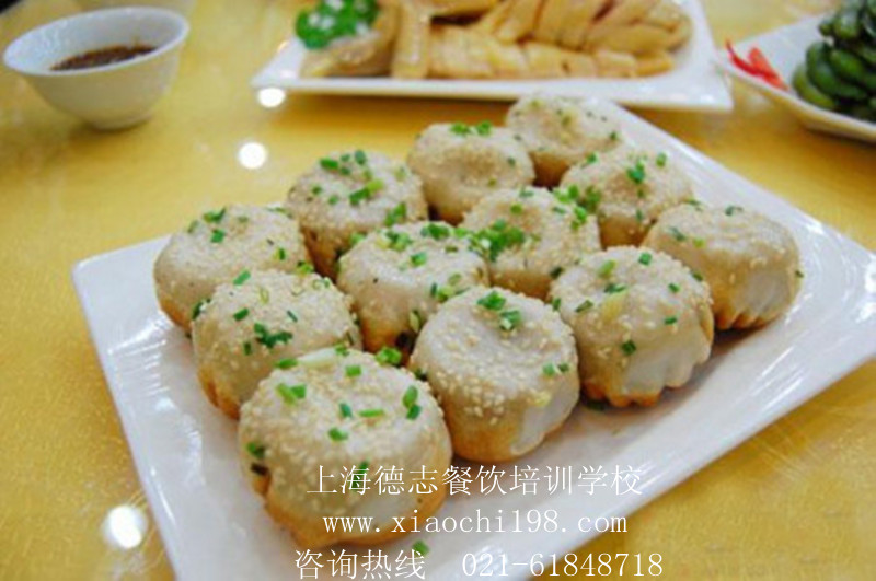 生煎包的做法哪里有学 上海生煎包培训 德志生