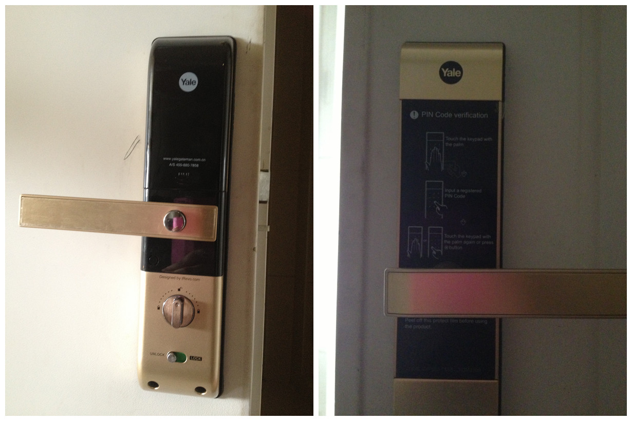 在 自家门上安装1个指纹锁要多少钱